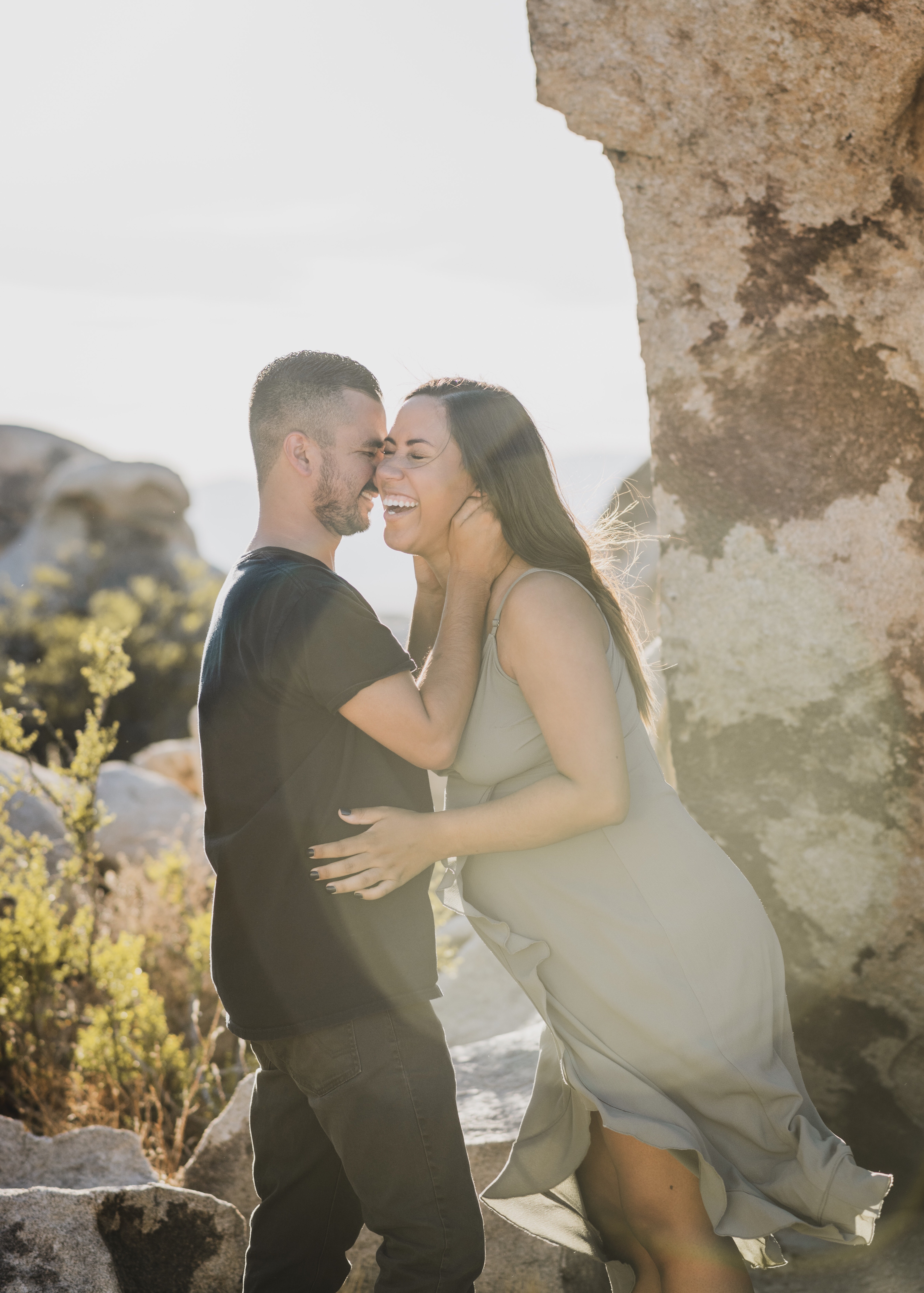 Maternity photoshoot Lucerne Valley California with Jake Shoots People